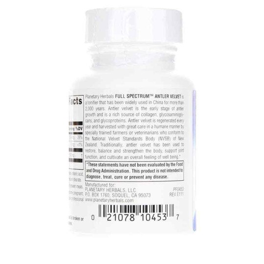 Antler Velvet Full Spectrum 250 Mg, PLH